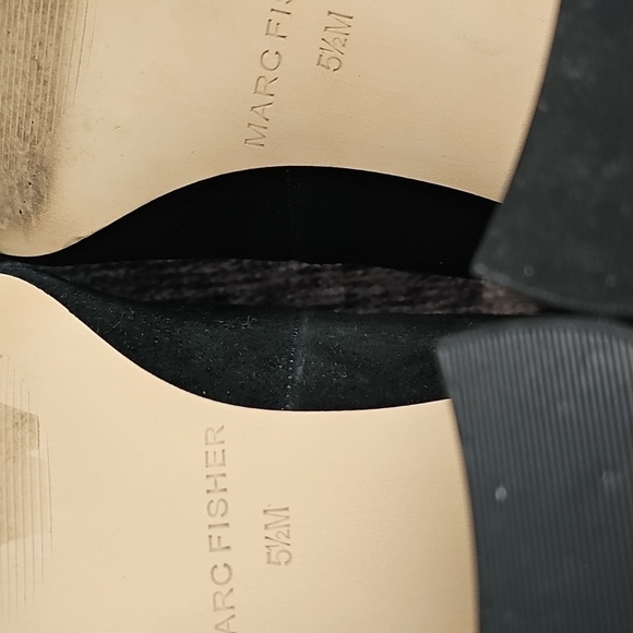 Marc Fisher Suede Heels - Picture 7 of 9